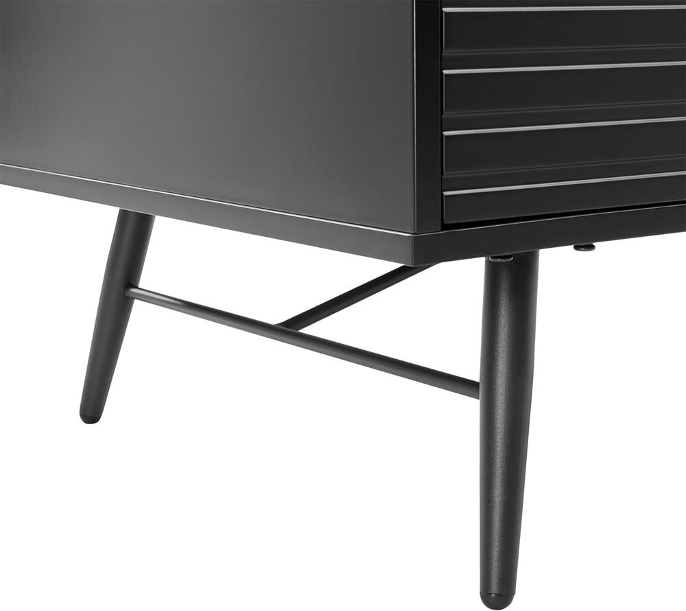 Closet Pixar | size: Width: 100cm, Height: 175cm, Depth: 56cm | color: Black | image: 7 | variant: 1017683