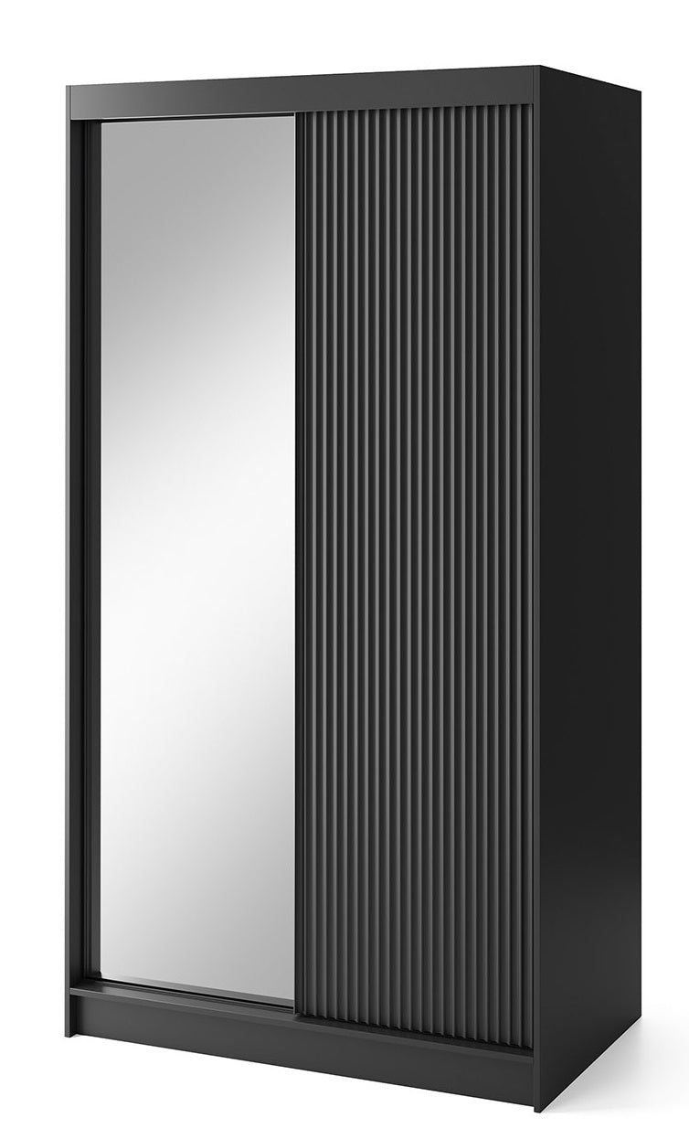 Closet Prescco 2 | size: Width: 220cm, Height: 60cm, Depth: 120cm | color: Black | image: 0 | variant: 1017104