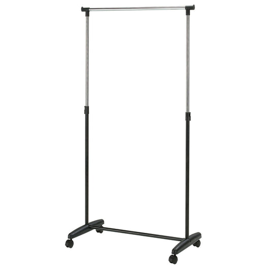 Clothes Hanger Aberdeen | size: Length: 85cm, Height: 160cm, Depth: 43cm | color: Black | image: 1 | variant: 1000196