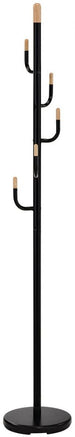 Clothes Hanger Bridlington | size: Length: 28cm, Height: 174cm, Depth: 28cm | color: Black | image: 1 | variant: 1000256