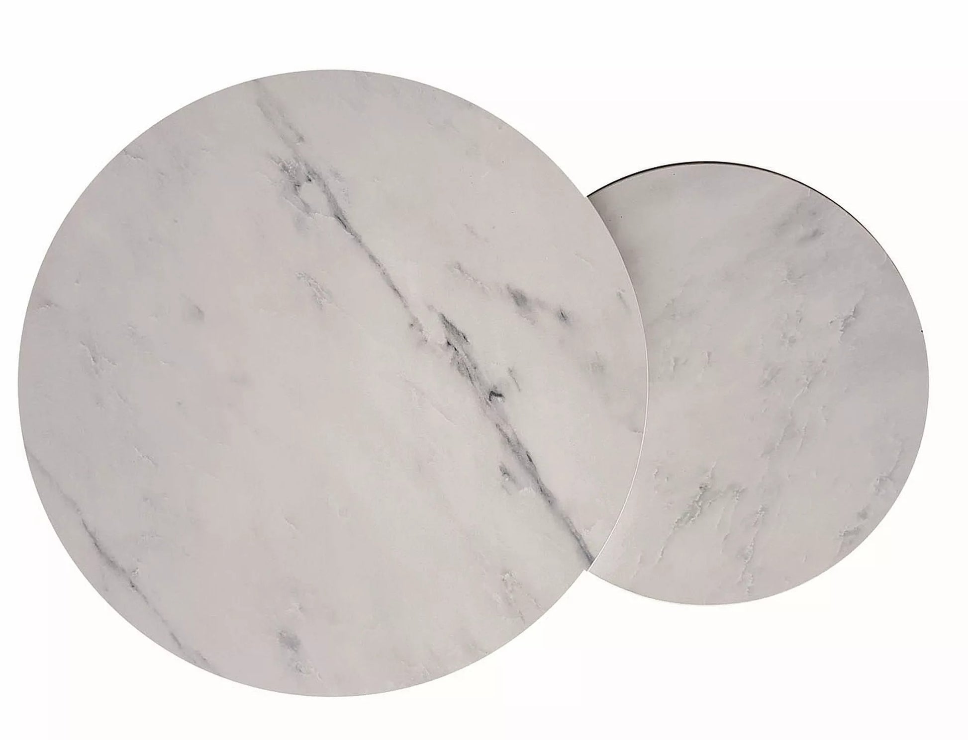 Coffee Table Catterick | size: Length: 80cm, Width: 80cm, Height: 48cm, Diameter: 80cm | color: White | image: 2 | variant: 1004433