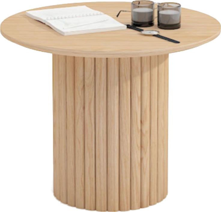 Coffee Table Cindy 4 | size: Length: 50cm, Width: 50cm, Height: 40cm, Diameter: 50cm | color: Oak | image: 1 | variant: 1016758