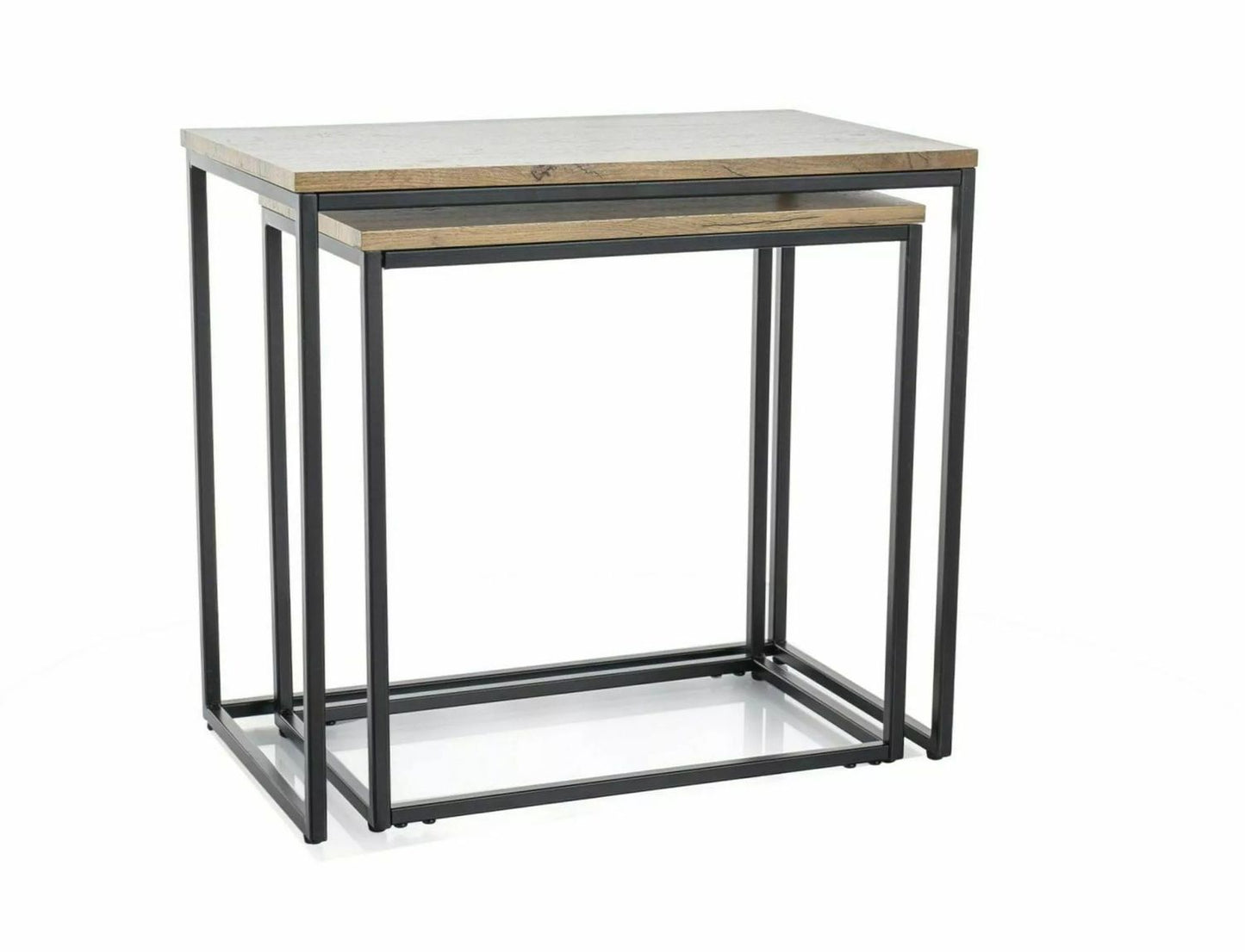 Coffee Table Doblo | size: Length: 35cm, Width: 60cm, Height: 55cm | color: Oak | image: 1 | variant: 1017964