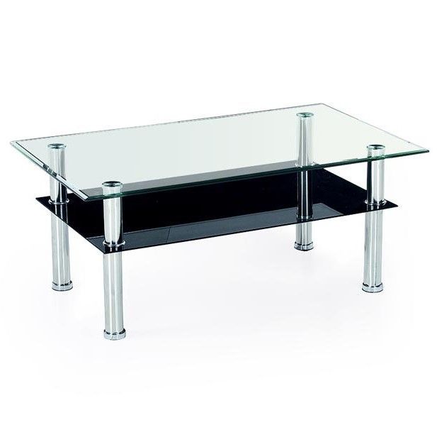 Coffee Table East Cologne | size: Length: 63cm, Width: 103cm, Height: 50cm | color: Chrome | image: 1 | variant: 1006728