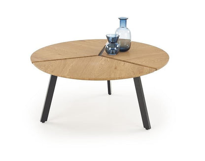 Coffee Table East Honolulu | size: Length: 86cm, Width: 86cm, Height: 40cm, Diameter: 86cm | color: Oak | image: 1 | variant: 1006754