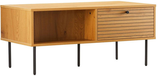 Coffee Table East Le Havre | size: Length: 50cm, Width: 100cm, Height: 45cm | color: Oak | image: 1 | variant: 1006324