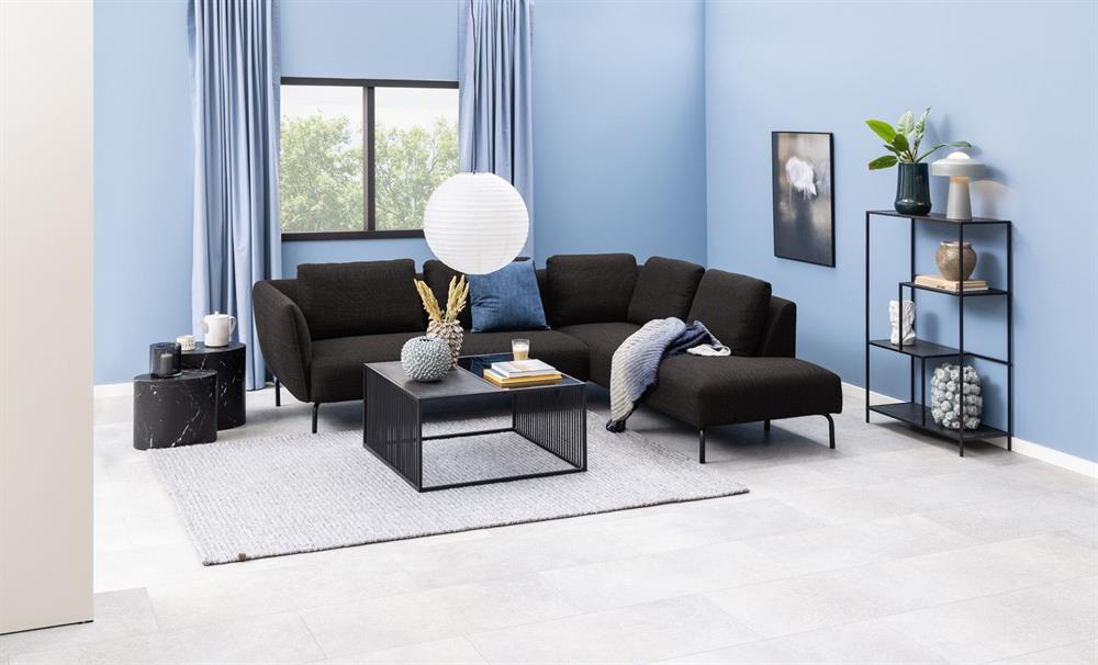 Coffee Table East Vilnius | size: Length: 80cm, Width: 80cm, Height: 40cm | color: Transparent/Black | image: 8 | variant: 1005988