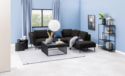 Coffee Table East Vilnius | size: Length: 80cm, Width: 80cm, Height: 40cm | color: Transparent/Black | image: 8 | variant: 1005988