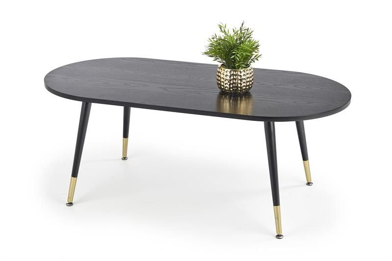 Coffee Table Embosa | size: Length: 60cm, Width: 120cm, Height: 47cm | color: Black | image: 1 | variant: 1011135