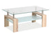 Coffee Table Huntingdon | size: Length: 60cm, Width: 100cm, Height: 55cm | color: Oak | image: 1 | variant: 1004470