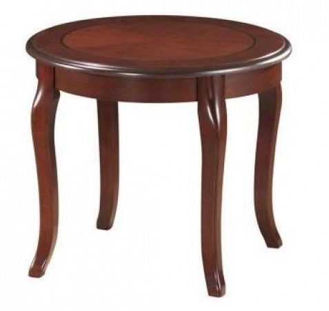 Coffee Table Lille | size: Length: 60cm, Width: 60cm, Height: 50cm, Diameter: 60cm | color: Walnut | image: 0 | variant: 1004462