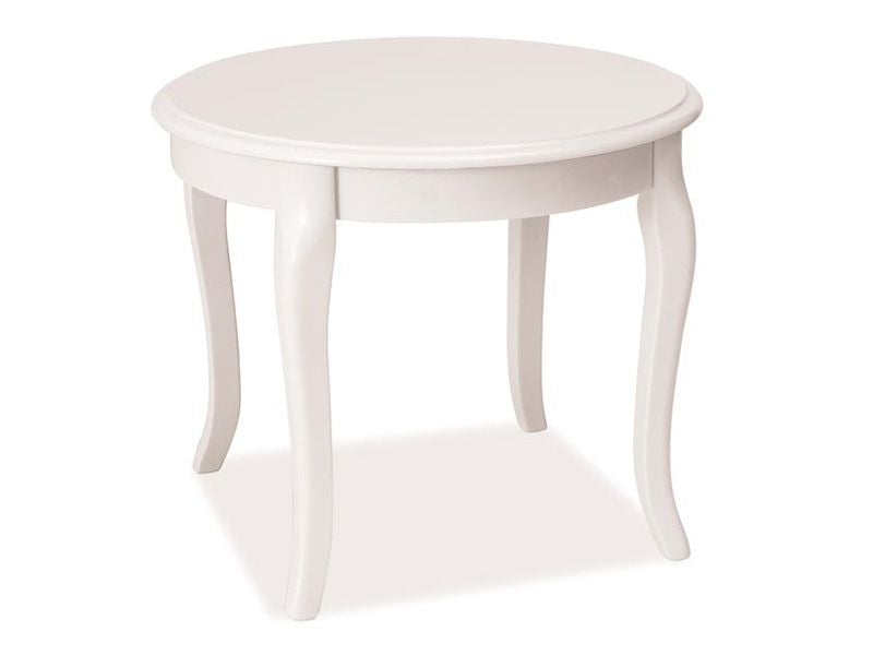 Coffee Table Lille | size: Length: 60cm, Width: 60cm, Height: 50cm, Diameter: 60cm | color: White | image: 1 | variant: 1004461
