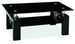 Coffee Table Lisa II | size: Length: 110cm, Width: 110cm, Height: 55cm | color: Black | image: 1 | variant: 1004473