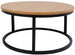 Coffee Table Lugano | size: Length: 60cm, Width: 60cm, Height: 32cm, Diameter: 60cm | color: Brown | image: 0 | variant: 1001611