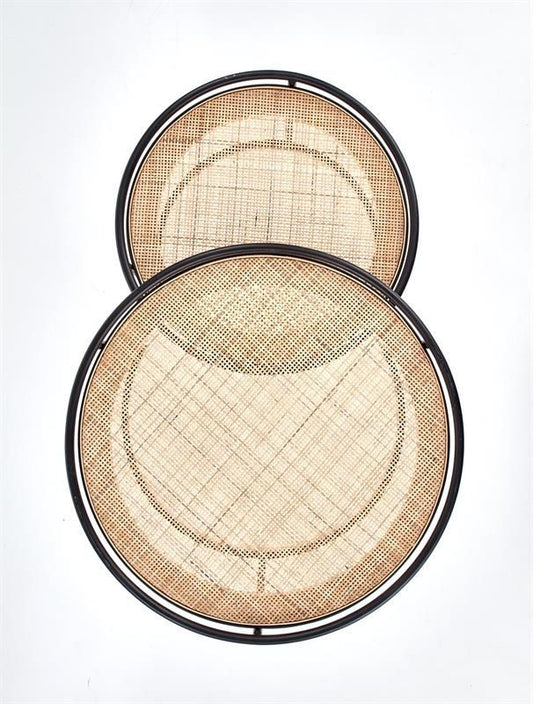 Coffee Table Manado | size: Length: 51cm, Width: 51cm, Height: 42cm, Diameter: 51cm | color: Natural | image: 1 | variant: 1011145