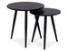 Coffee Table Odense | size: Length: 50cm, Width: 50cm, Height: 50cm, Diameter: 50cm | color: Black | image: 1 | variant: 1004427