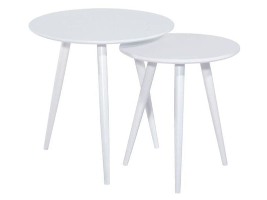 Coffee Table Odense | size: Length: 50cm, Width: 50cm, Height: 50cm, Diameter: 50cm | color: White | image: 1 | variant: 1004426
