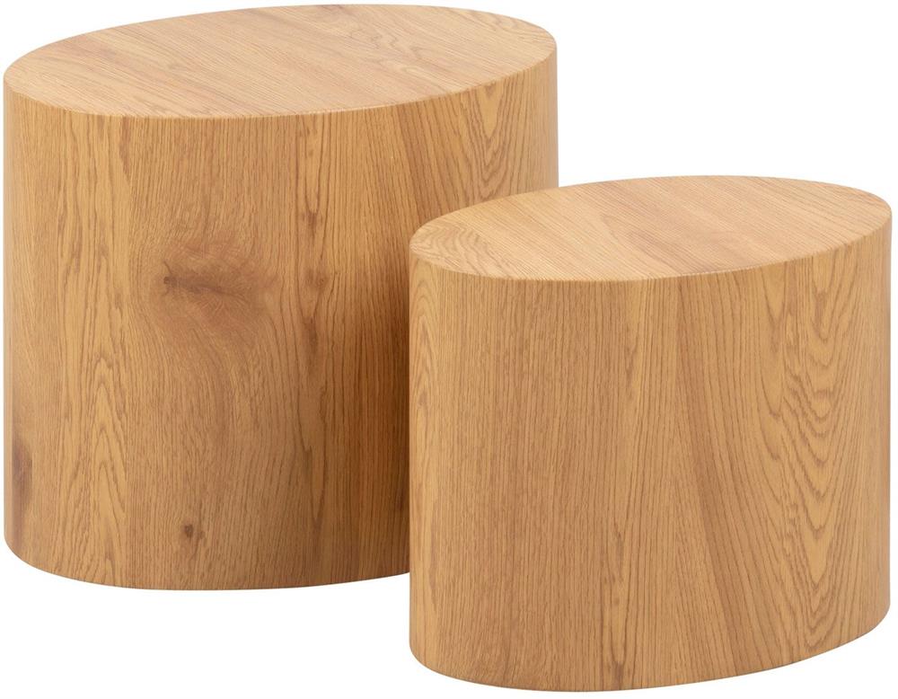 Coffee Table Trondheim | size: Length: 33cm, Width: 48cm, Height: 40cm | color: Oak | image: 1 | variant: 1001637