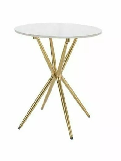 Coffee Table West Kiev | size: Length: 50cm, Width: 50cm, Height: 60cm, Diameter: 50cm | color: White | image: 0 | variant: 1008002