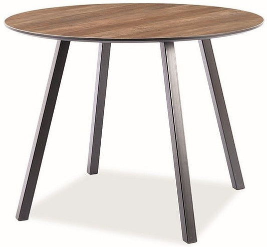 Coffee Table West Perugia | size: Length: 75cm, Width: 100cm, Height: 75cm, Diameter: 75cm | color: Black/Oak | image: 1 | variant: 1007778