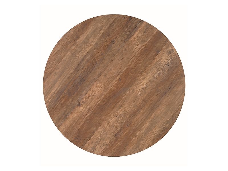 Coffee Table West Perugia | size: Length: 75cm, Width: 100cm, Height: 75cm, Diameter: 75cm | color: Black/Oak | image: 2 | variant: 1007778