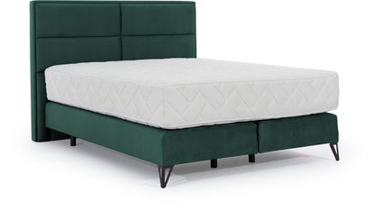 Continental Double Bed Aberdeen 2 | size: Length: 215cm, Width: 160cm, Height: 130cm | color: Green | image: 0 | variant: 1013170