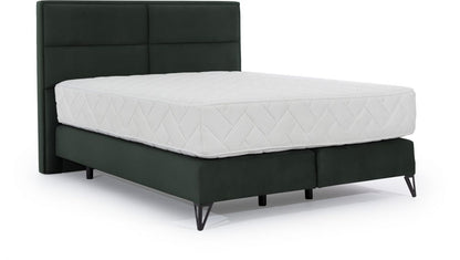 Continental Double Bed Aberdeen 2 | size: Length: 215cm, Width: 160cm, Height: 130cm | color: Green | image: 0 | variant: 1013181