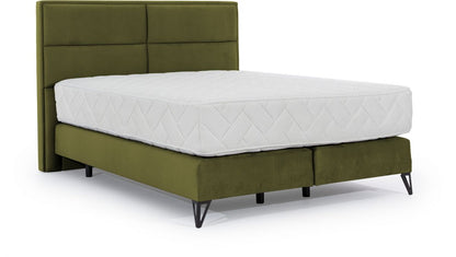 Continental Double Bed Aberdeen | size: Length: 215cm, Width: 140cm, Height: 130cm | color: Green | image: 0 | variant: 1013127