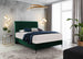 Continental Double Bed Dundee 2 | size: Length: 218cm, Width: 180cm, Height: 130cm | color: Green | image: 0 | variant: 1012313