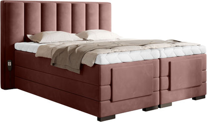 Continental Double Bed Kirkwall 1 | size: Length: 217cm, Width: 178cm, Height: 130cm | color: Lukso | image: 0 | variant: 1013314