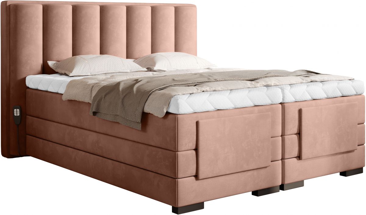 Continental Double Bed Kirkwall 1 | size: Length: 217cm, Width: 178cm, Height: 130cm | color: Nube | image: 0 | variant: 1013316