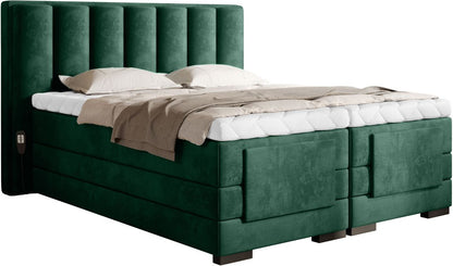 Continental Double Bed Kirkwall 1 | size: Length: 217cm, Width: 178cm, Height: 130cm | color: Nube | image: 0 | variant: 1013319