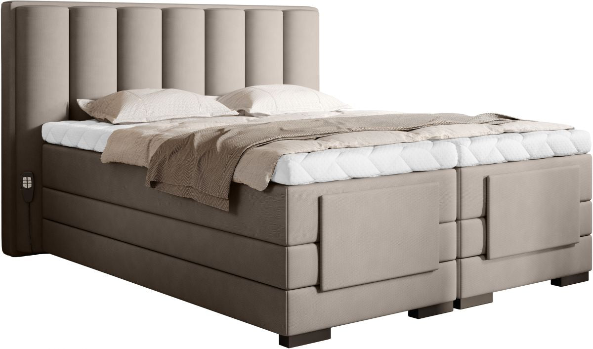 Continental Double Bed Kirkwall 1 | size: Length: 217cm, Width: 178cm, Height: 130cm | color: Poco | image: 0 | variant: 1013306