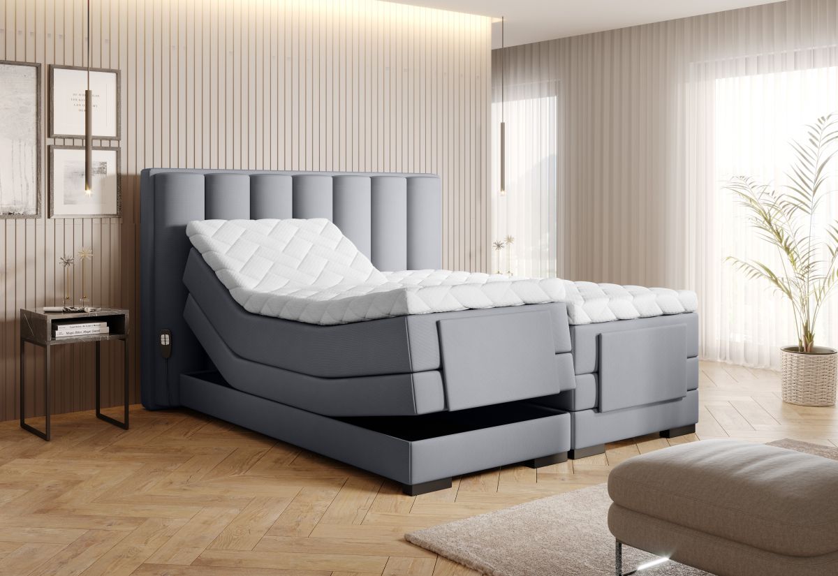 Continental Double Bed Kirkwall 1 | size: Length: 217cm, Width: 178cm, Height: 130cm | color: Poco | image: 1 | variant: 1013297