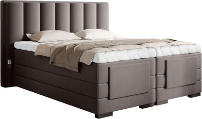 Continental Double Bed Kirkwall 1 | size: Length: 217cm, Width: 178cm, Height: 130cm | color: Savoi | image: 0 | variant: 1013307