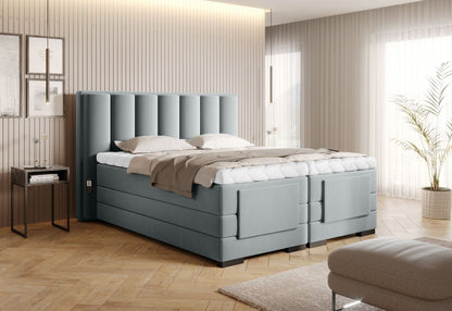 Continental Double Bed Kirkwall 1 | size: Length: 217cm, Width: 178cm, Height: 130cm | color: Savoi | image: 2 | variant: 1013329