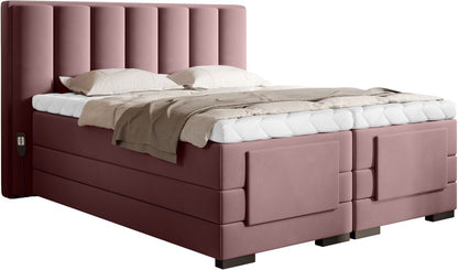 Continental Double Bed Kirkwall 1 | size: Length: 217cm, Width: 178cm, Height: 130cm | color: Velvetmat | image: 0 | variant: 1013315