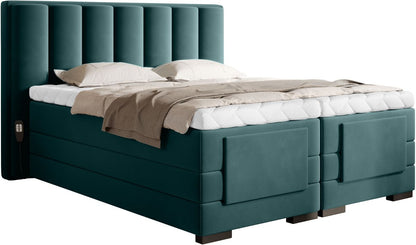 Continental Double Bed Kirkwall 1 | size: Length: 217cm, Width: 178cm, Height: 130cm | color: Velvetmat | image: 0 | variant: 1013321