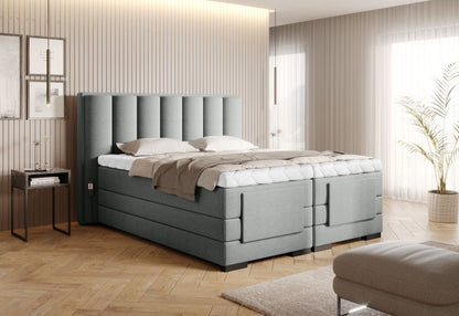 Continental Double Bed Kirkwall 1 | size: Length: 217cm, Width: 178cm, Height: 130cm | color: Velvetmat | image: 2 | variant: 1013300