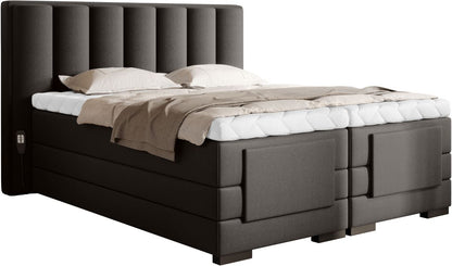 Continental Double Bed Kirkwall 2 | size: Length: 217cm, Width: 198cm, Height: 130cm | color: Flores | image: 0 | variant: 1013352