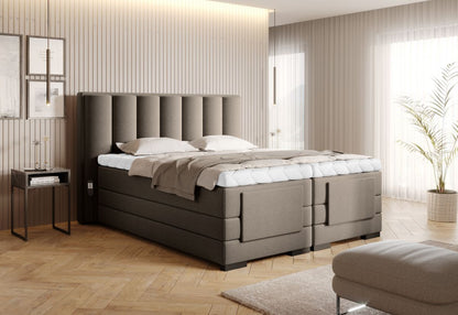 Continental Double Bed Kirkwall 2 | size: Length: 217cm, Width: 198cm, Height: 130cm | color: Vero | image: 2 | variant: 1013350