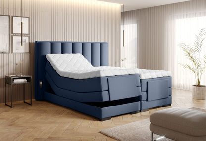 Continental Double Bed Kirkwall | size: Length: 217cm, Width: 158cm, Height: 130cm | color: Gojo | image: 1 | variant: 1013283