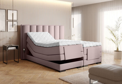 Continental Double Bed Kirkwall | size: Length: 217cm, Width: 158cm, Height: 130cm | color: Gojo | image: 1 | variant: 1013290