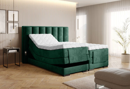 Continental Double Bed Kirkwall | size: Length: 217cm, Width: 158cm, Height: 130cm | color: Nube | image: 1 | variant: 1013279