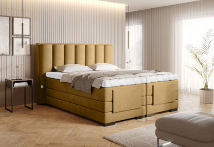 Continental Double Bed Kirkwall | size: Length: 217cm, Width: 158cm, Height: 130cm | color: Nube | image: 2 | variant: 1013288