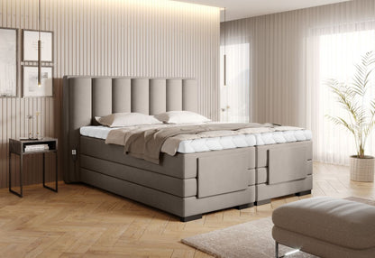 Continental Double Bed Kirkwall | size: Length: 217cm, Width: 158cm, Height: 130cm | color: Poco | image: 2 | variant: 1013266