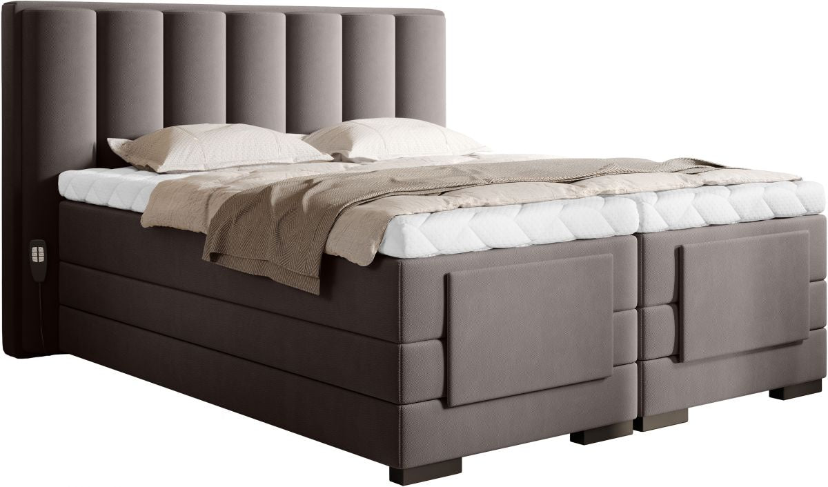 Continental Double Bed Kirkwall | size: Length: 217cm, Width: 158cm, Height: 130cm | color: Savoi | image: 0 | variant: 1013267