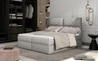 Continental Double Bed Risca 1 | size: Length: 210cm, Width: 165cm, Height: 124cm | color: Berlin | image: 1 | variant: 1012116