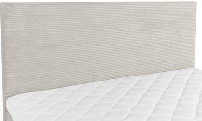 Continental Double Bed Vasteras | size: Length: 208cm, Width: 141cm, Height: 119cm | color: Beige | image: 4 | variant: 1006059