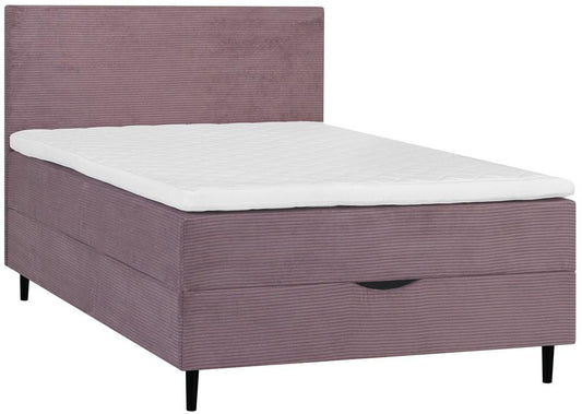 Continental Double Bed Vasteras | size: Length: 208cm, Width: 141cm, Height: 119cm | color: Pink | image: 1 | variant: 1006057